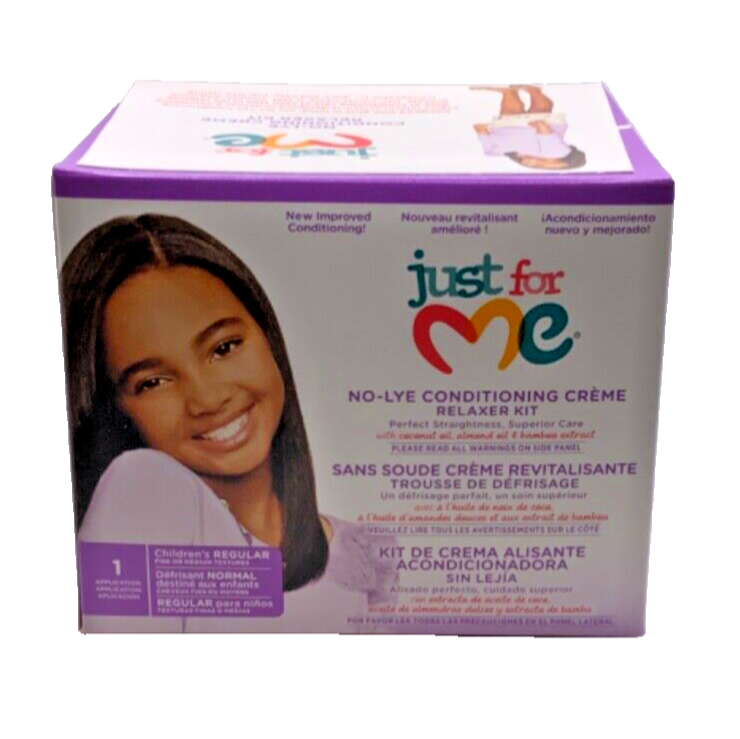 Just For Me No-Lye Conditioning Creme Relaxer Kit 1 Children's Application