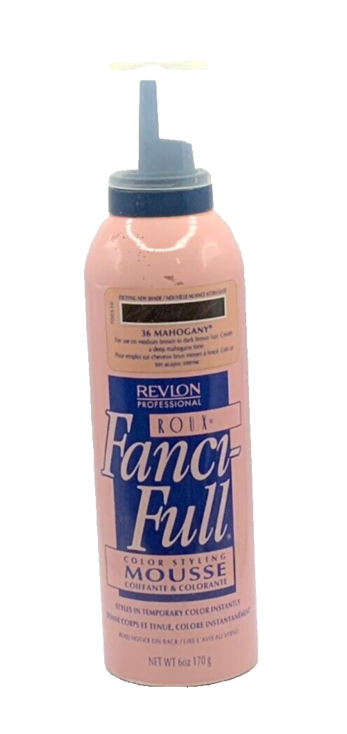 Roux Fanci-Full Color Styling Mousse 36 Mahogany - 6oz