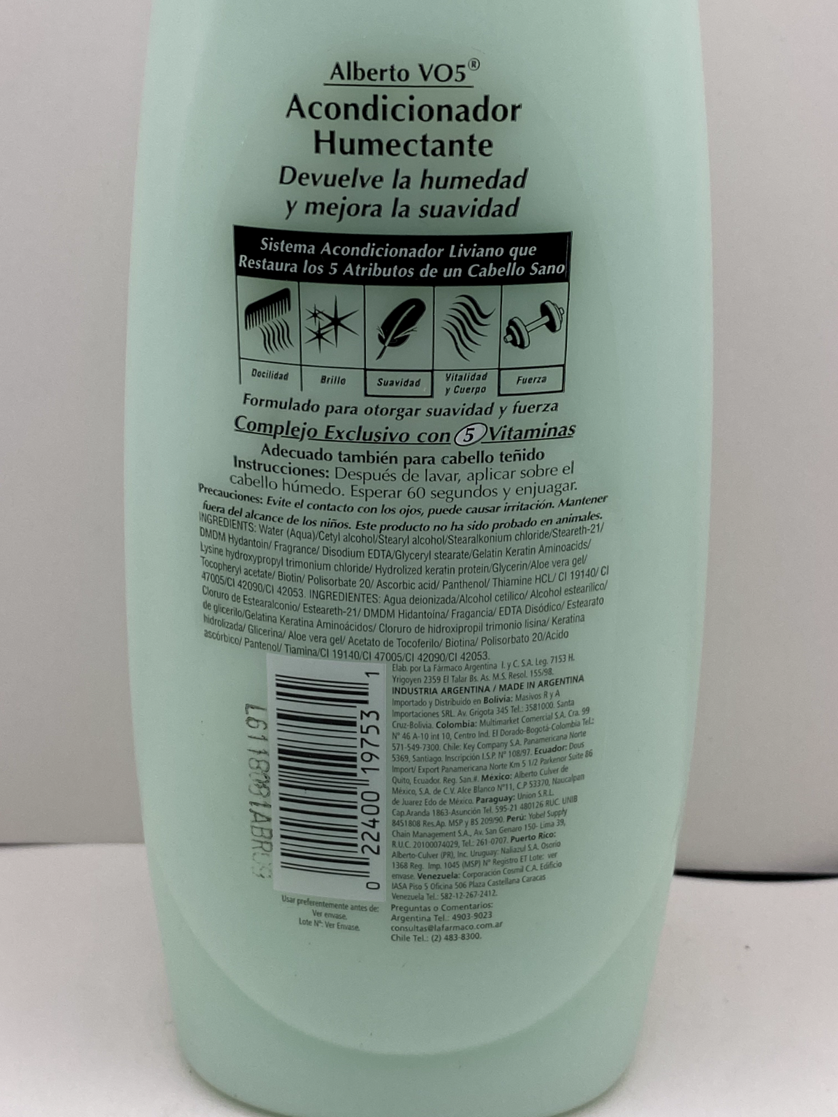 Vintage Vo5 Moisutrizing Aloe Conditioner - 15 oz