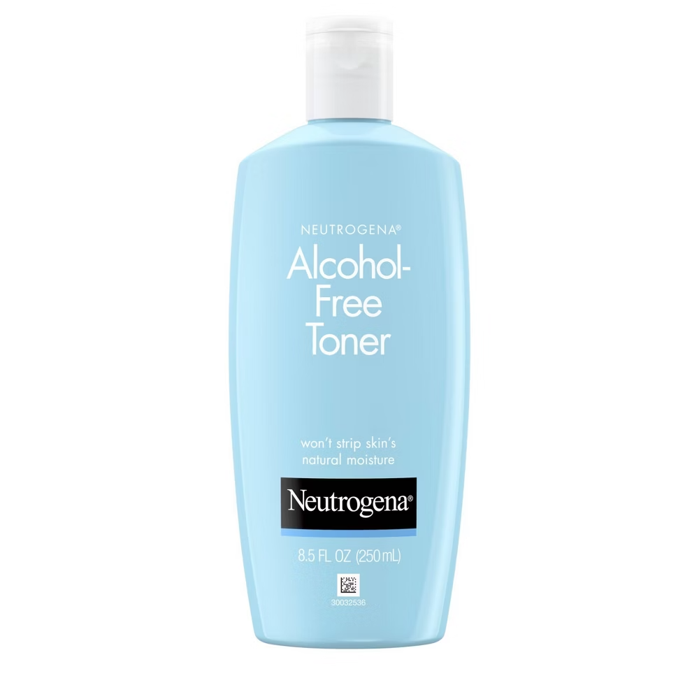Neutrogena Alcohol-Free Toner  8.5 oz Blue Bottle, Original Formula