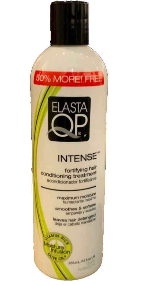 Elasta QP Intense Fortifying Hair Conditioning Treatment Maximum Moisture 12oz