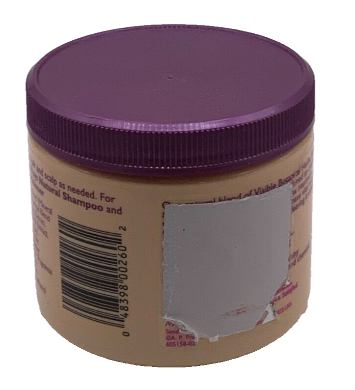 All Ways Natural Castor Oil Conditioning Hair Dress Herbal Formula 5.5 Oz Shea