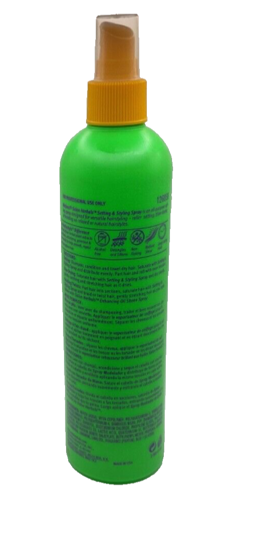 Motions Salon Herbals Enhancing Oil Sheen Spray - 12 oz