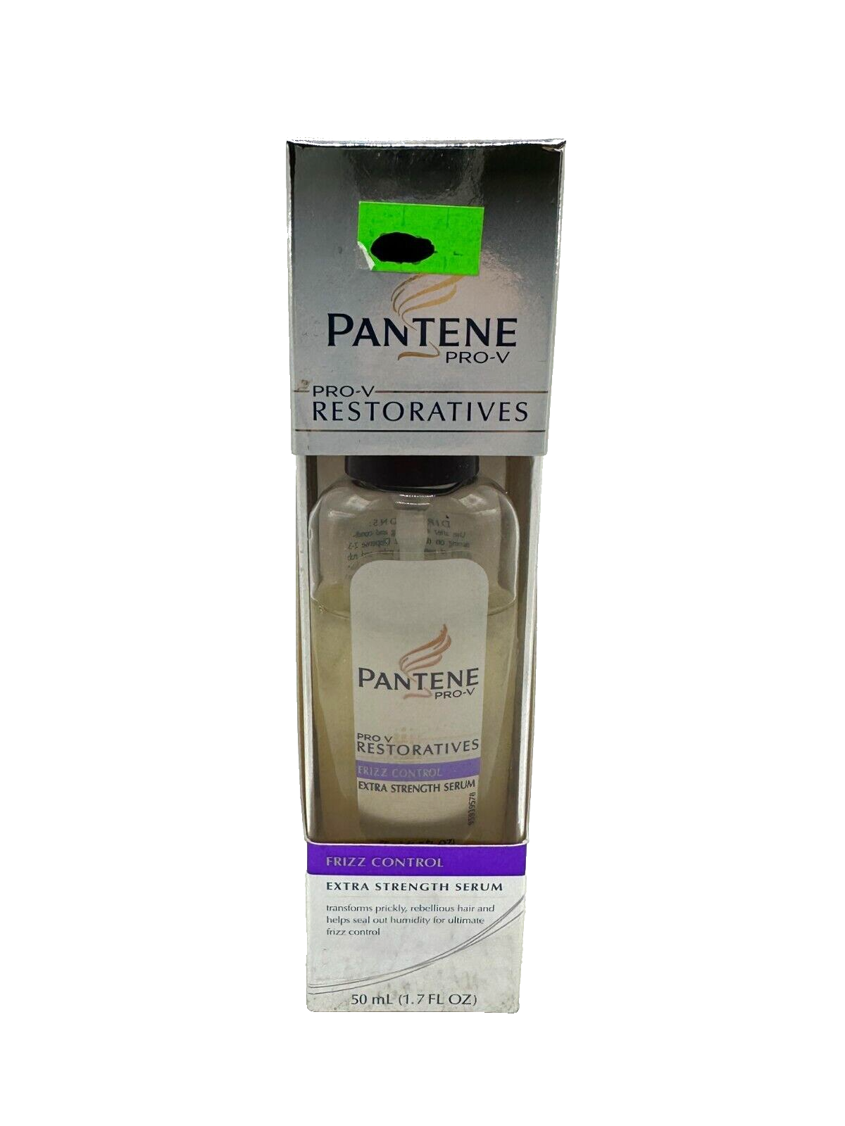 Pantene Pro V Restorative Frizz Control Extra Strength Serum 1.7 Fl Oz