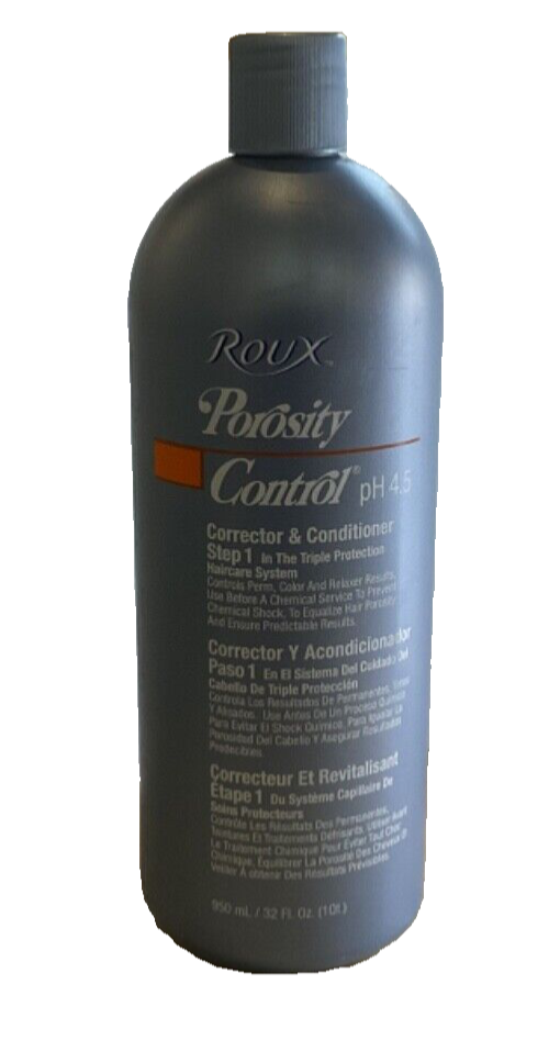 Roux Porosity Control Corrector Conditioner Step 1 ph 4.5 - 32 oz New