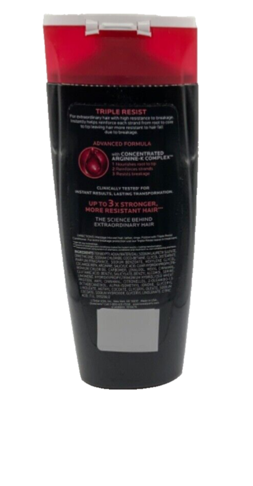 L'Oreal Triple Resist Reinforcing Shampoo Arginine 12.6 Oz.