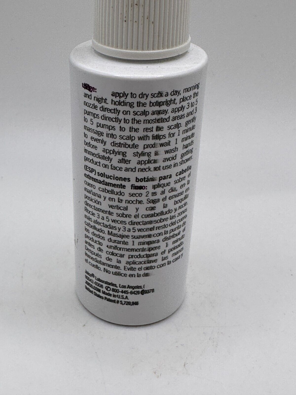 Joico Clinicure Advanced Thinning RESCUE Botanical Thinning Hair Solutions 2 oz