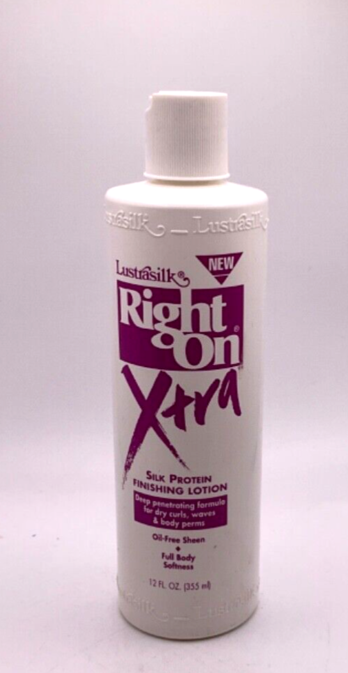 Lustrasilk Right On Xtra Silk Protein Finishing Lotion 12 fl oz
