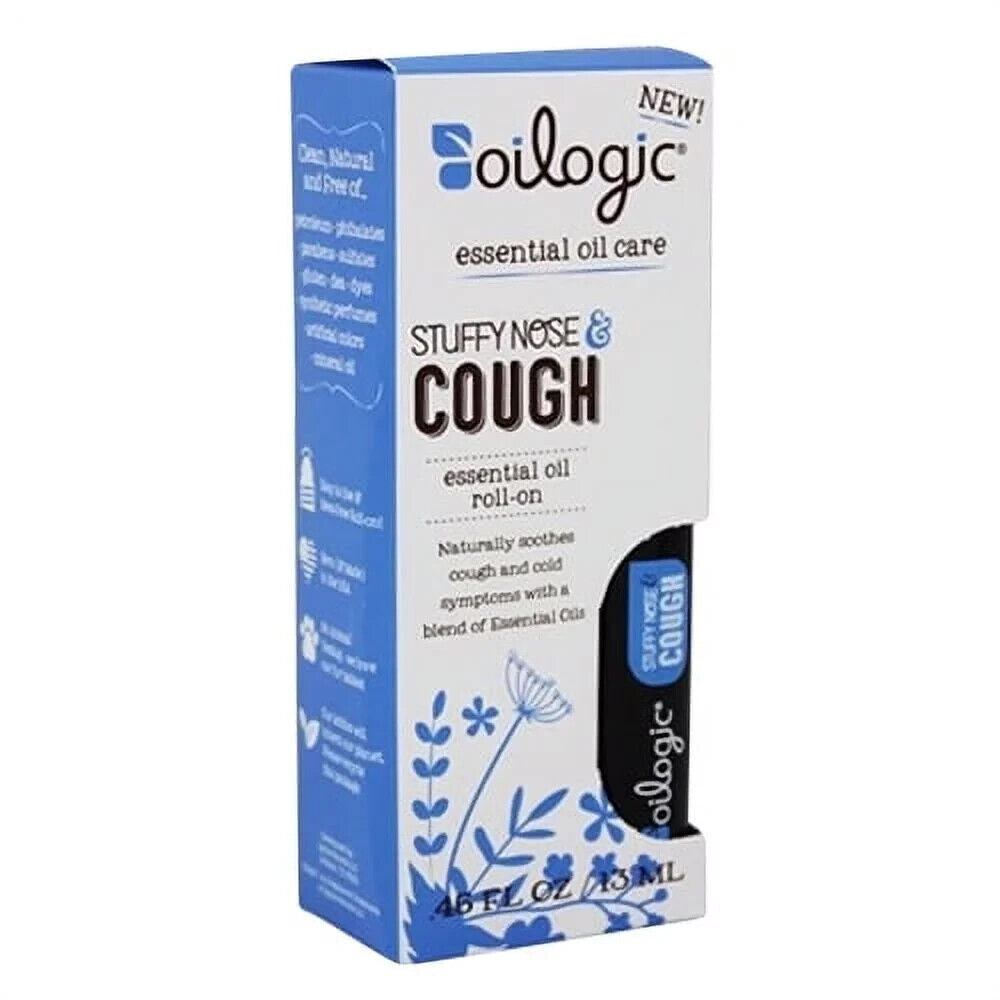 Oilogic Stuffy Nose & Cough Oil Roll-On 0.45oz