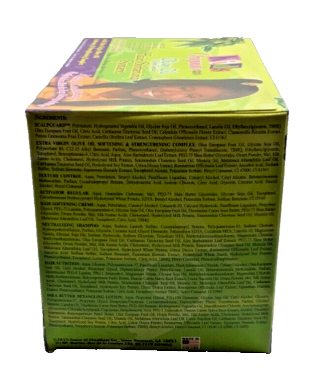 Africa's Best Kids Originals Olive Oil Hair Softening System 1 Application