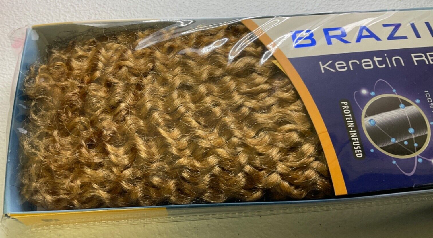 Sensationnel Live Brazilian Keratin Remi Jerry Curl Color #T1B/27 10 inch