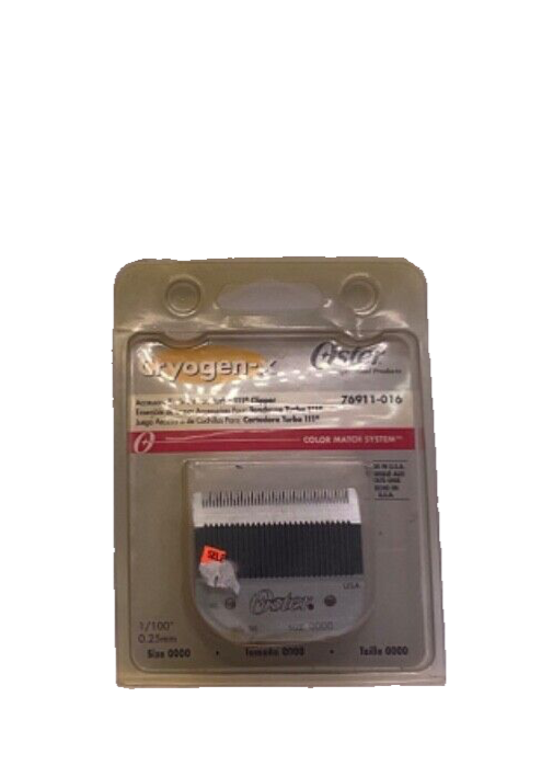 New Oster Blades Cryogen X Turbo 111 Hair Clipper Blade 76911-016