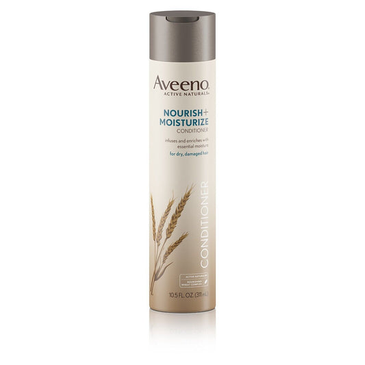 Aveeno Active Naturals Nourish + Moisturize Conditioner 10.5 Fl Oz