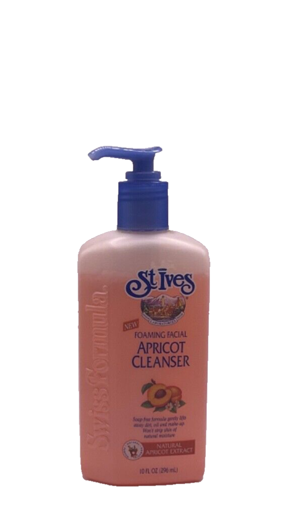 St Ives Foaming Facial Apricot Cleanser Natural Apricot Extract / 10 oz