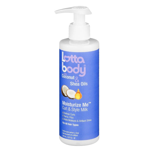 Lotta Body Coconut & Shea Oils Moisturize Me Curl & Style Milk/8 fl oz