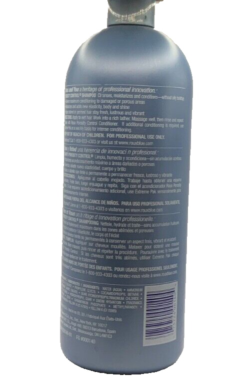 Roux Porosity Control Shampoo Step 2 In The Triple Protection Haircare - 32oz