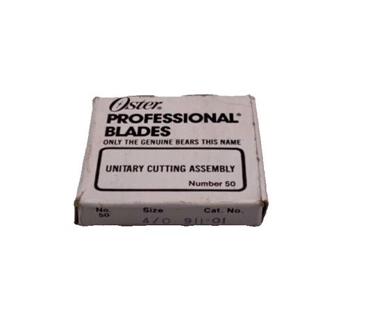 Oster Professional Blades Unitary Cutting Assembly No. 50 Size 4/0 (911-01)