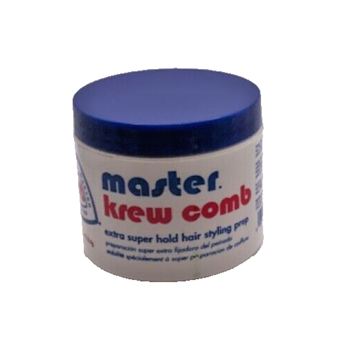 Master Krew Comb EXTRA SUPER HOLD Hair Styling Prep 4 oz.