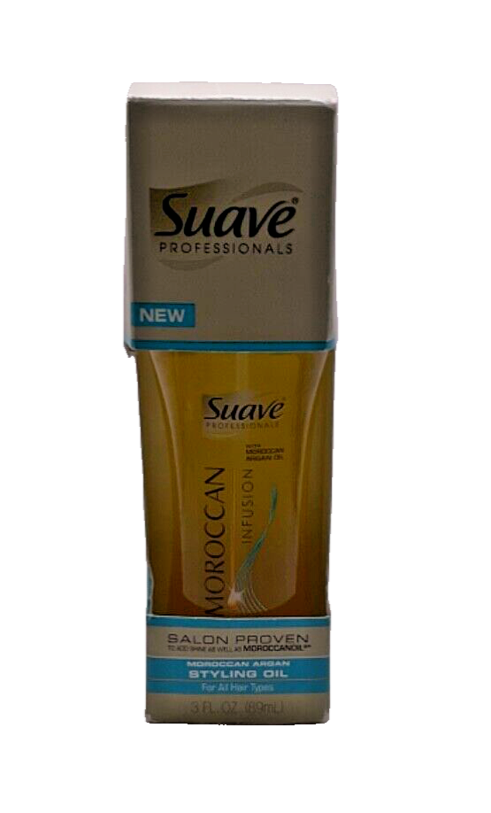 Suave Moroccan Argan Styling Oil For All Hair Types/3 fl oz