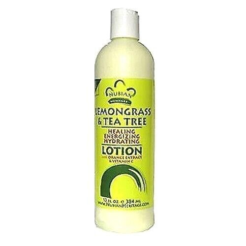 Nubian Heritage Lemongrass & Tea Tree Lotion 13 fl oz