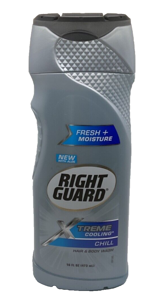 Right Guard Xtreme Cooling Chill Hair and Bod Wash 16oz