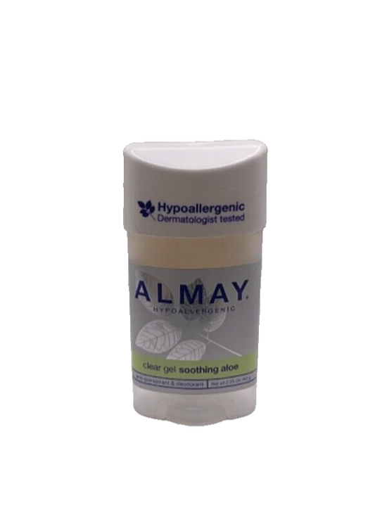 ALMAY Hypoallergenic Clear Gel Soothing Aloe Antiperspirant & Deodorant 2.25oz