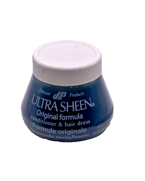 SMALL SIZE New Ultra Sheen Original Formula Conditioner Hair Dress 2.25Oz Blue