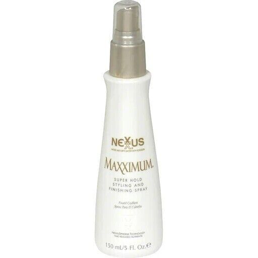 Nexxus Maxximum Super Hold Styling And Finishing Spray 5 Oz ORIGINAL FORMULA
