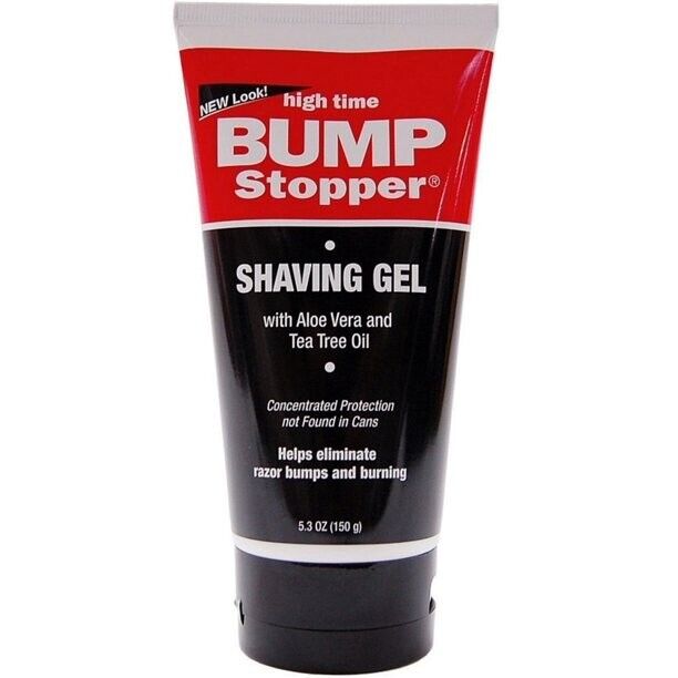 High Time Bump Stopper Shave Gel W/Aloe & Tea Tree Oil 5.3 oz NEW