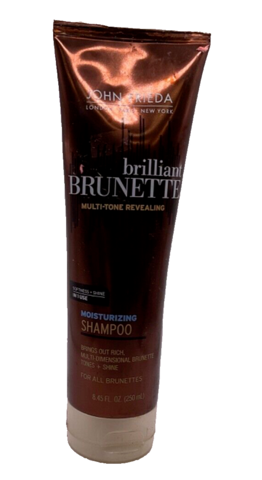 John Frieda Brillant Brunette Multi Tone Revealing Moisturizing Shampoo/8.45oz