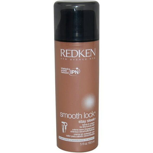 Redken Smooth Lock Stay Sleek Leave In Cream 5 Oz