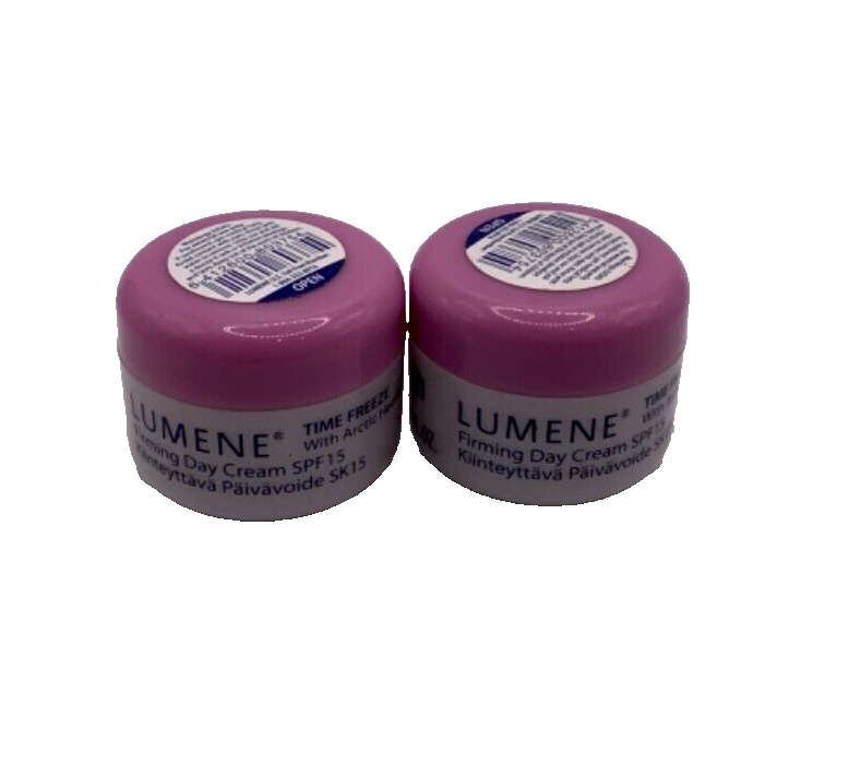 (2 PACK) Lumene Time Freeze With Arctic Heather Firming Day Cream SPF 15 0.5 oz