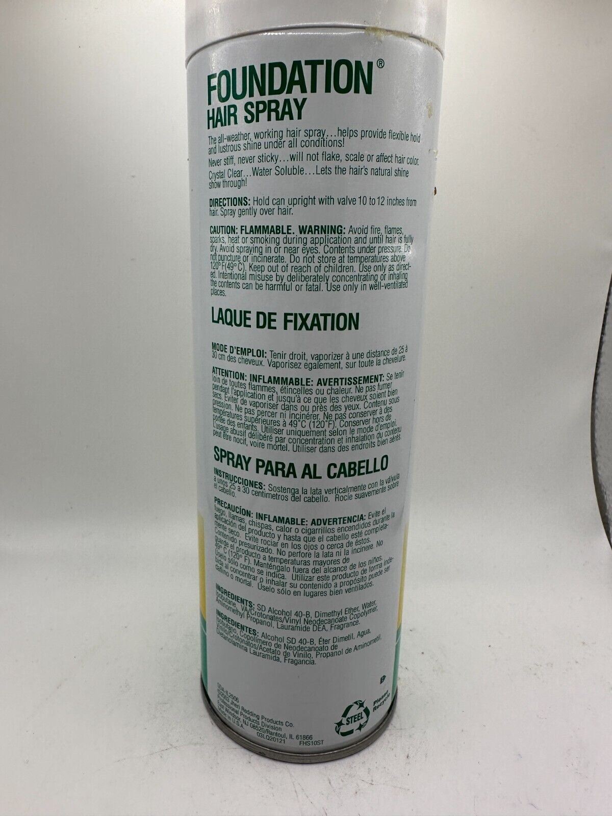 Jheri Redding Foundation Hair Spray - 10.2 oz