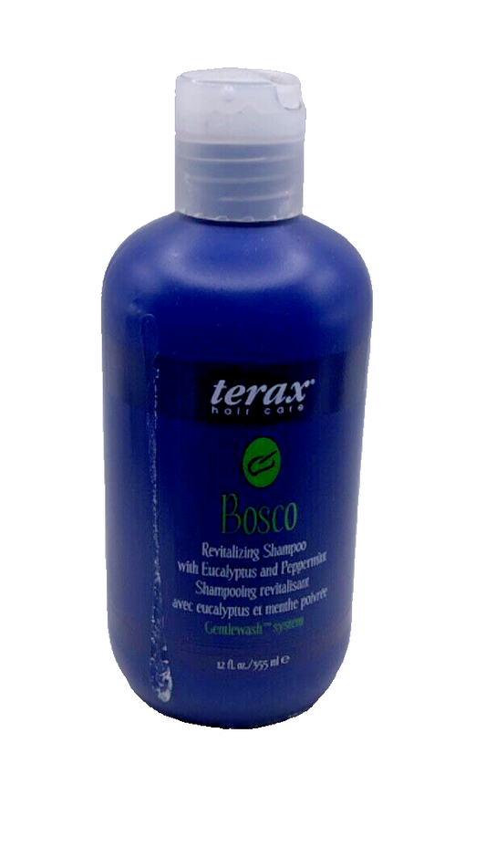 TERAX Hair Care Bosco Revitalizing Shampoo 12 Oz HTF