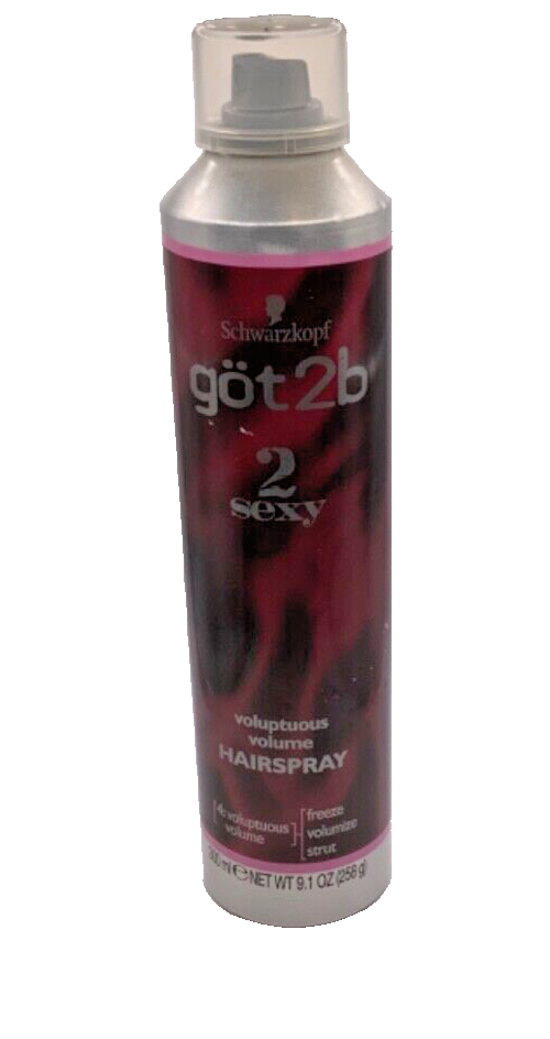 SCHWARZKOPF Got2B 2 Sexy Voluptuous Volume Hairspray 9.1 Oz