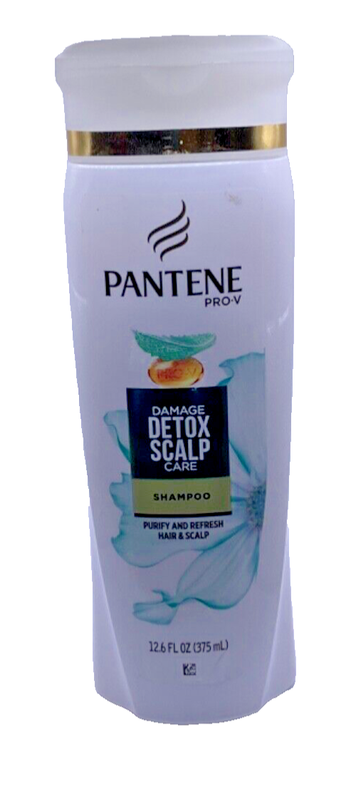 Pantene Damage Detox Scalp Care Shampoo 12.6oz
