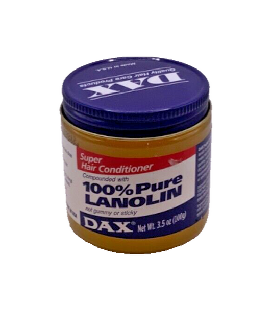 DAX Super Hair Conditioner 100% PURE LANOLIN 3.5oz