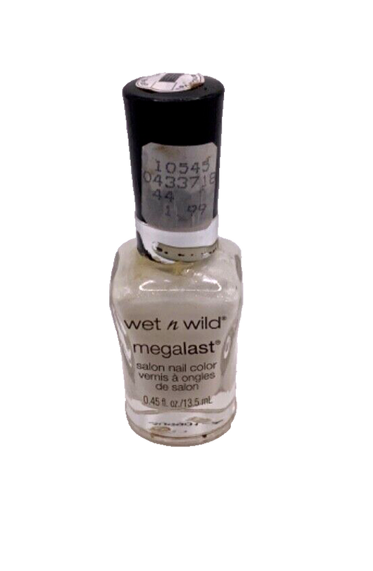 Wet N Wild Megalast Salon Nail Color Break The Ice 202B 0.45oz