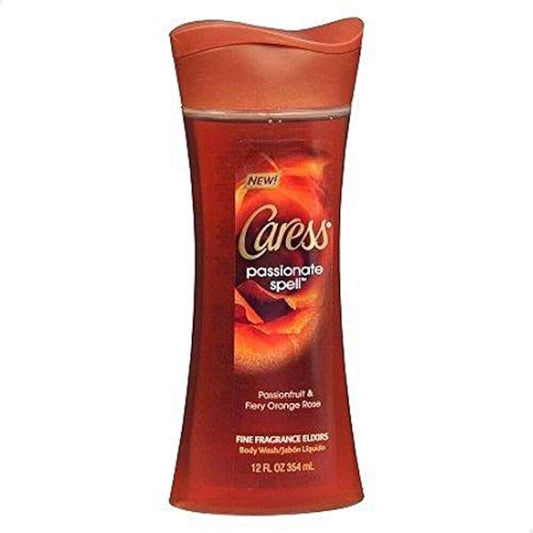 Caress Passionate Spell Body Wash Passionfruit & Fiery Orange Rose /12 fl oz