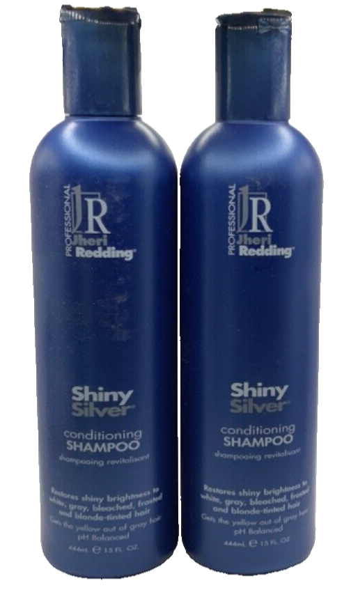 (2 Pack) Jheri Redding Shiny Silver Conditioning Shampoo 15 fl oz