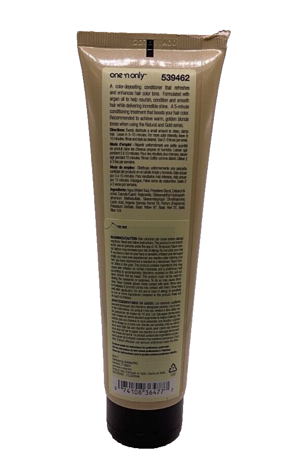 One 'n Only Argan Oil Color Conditioner in Natural Blonde / 5.2 oz