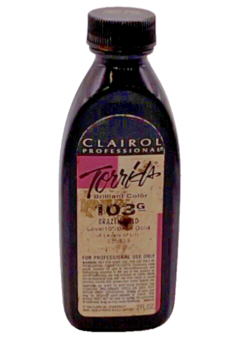 Clairol Professional Torrid Brilliant Color 103G Brazen Gold/2 fl oz