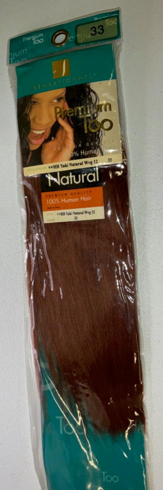 Sensationnel Premium Too HH Yaki Natural WVG Color 33 (12 inches)