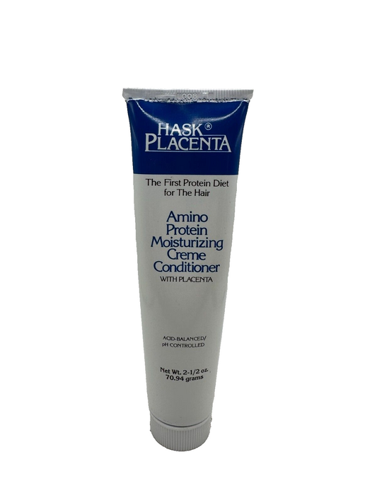Hask Placenta AMINO PROTEIN Moisturizing Creme Conditioner - 2.5 oz