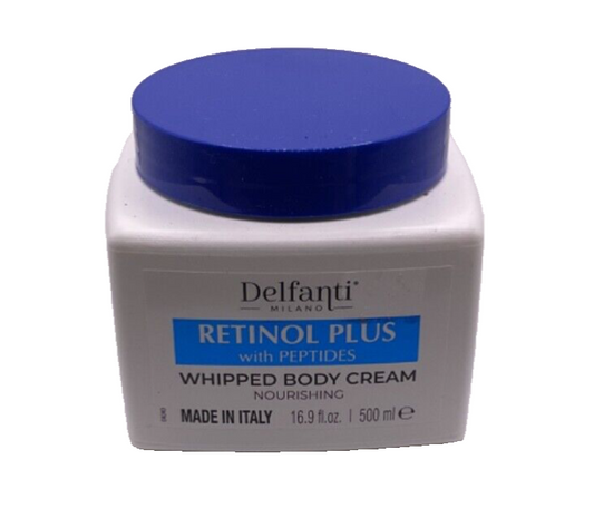Delfanti Milano Retinol Plus Whipped Body Cream 16.9oz