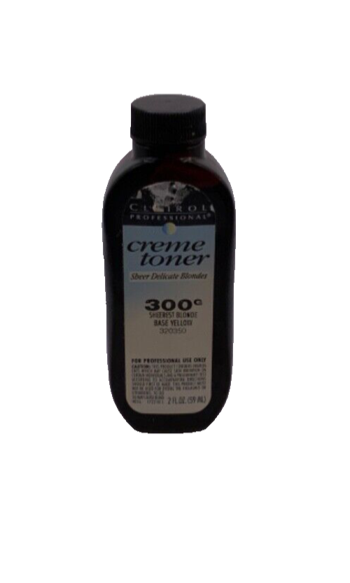 Clairol Creme Toner 300G Sheerest Blonde Base Yellow 2oz