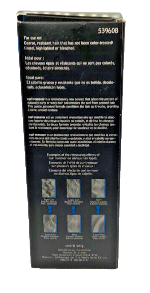 One N' Only Curl Remover Resistant Formula 4oz