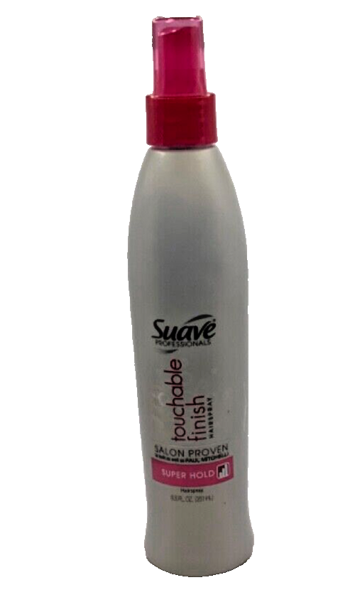 Suave Touchable Finish Super Hold Hairspray 8.5oz