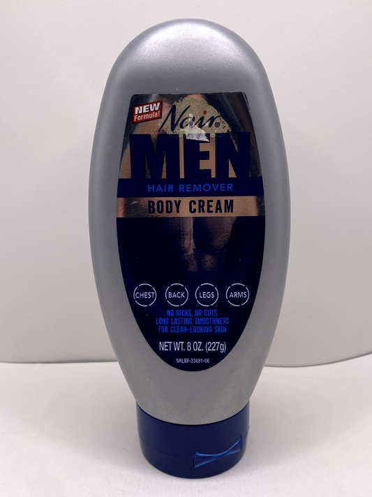 Nair Men Body Cream Hair Remover 8 oz