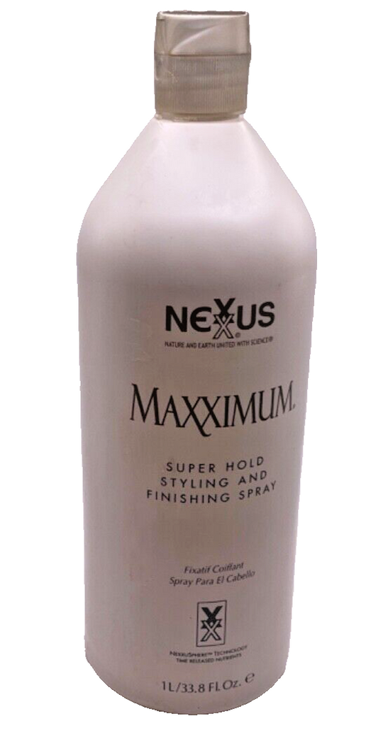 Nexxus Maxximum Super Hold Styling And Finishing Spray / 33.8 fl oz